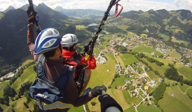 vol parapente biplace